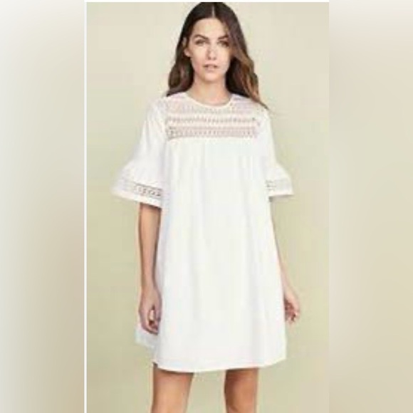 English‎ Factory Lace Trim Shift Dress Size XS NWT - Picture 2 of 12